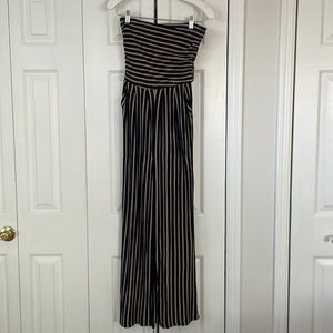 Strapless jumpsuit